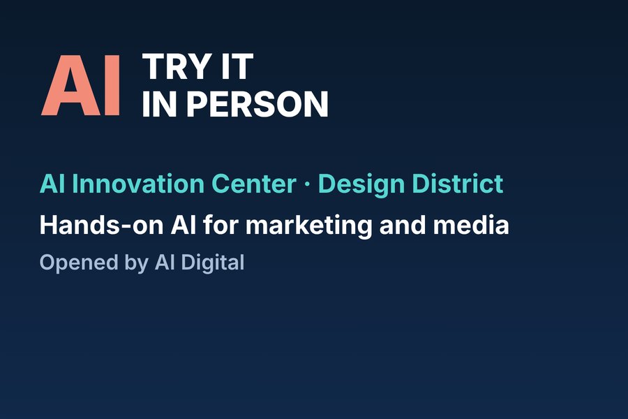 Grafica di Miami Reimagined: AI Innovation Center nel Design District, provare l’IA di persona, aperto da AI Digital
