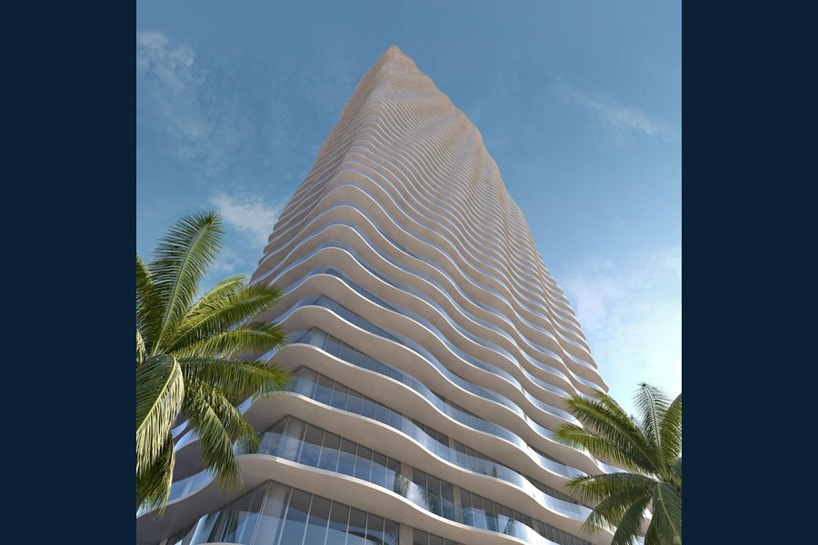 Rendering of the Casa Bella tower in downtown Miami