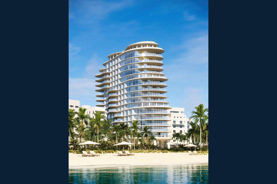 Rendering of the Shore Club Private Collection on Collins Avenue